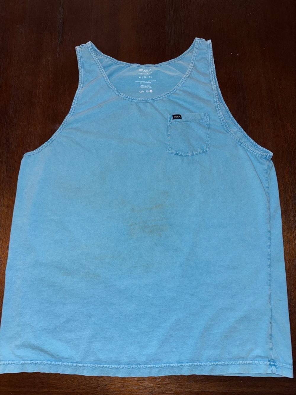 RVCA Tank Top XL **Stain**